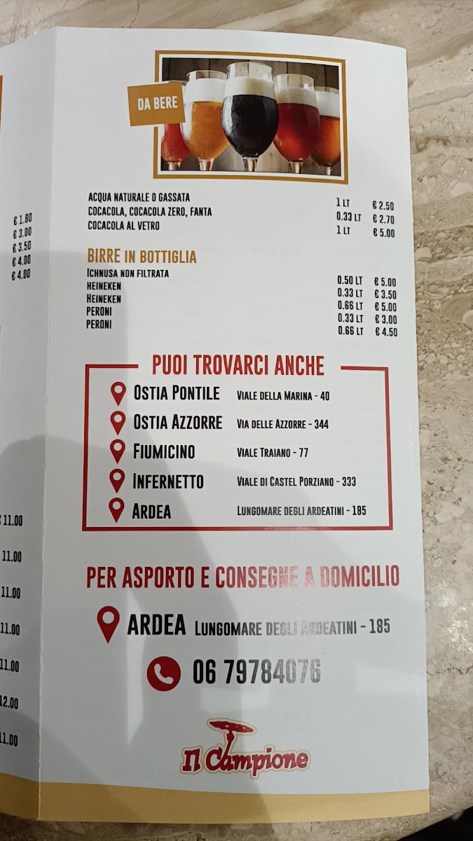 Il Campione Ardea Menu - Image 5